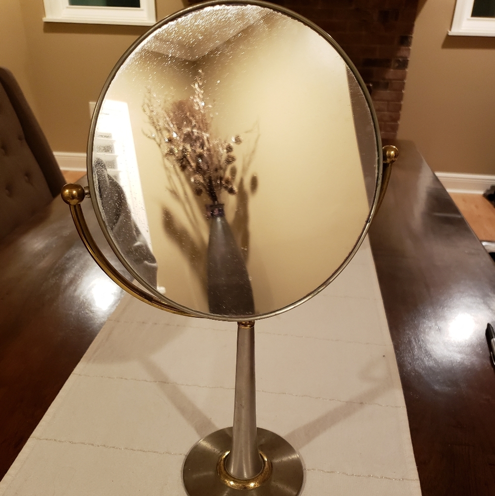 Vintage German Vanity Mirror - Picture 3 of 6